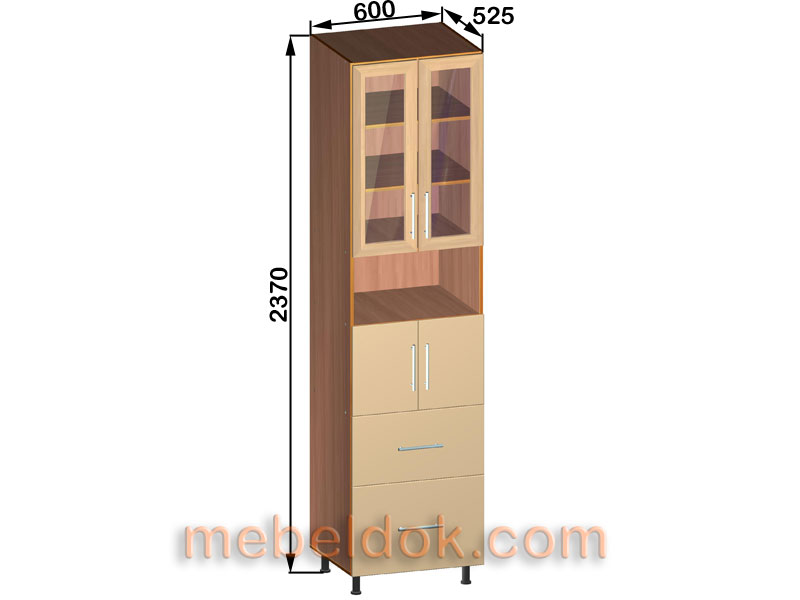 Высокий напольный шкаф для кухни ШВ-01